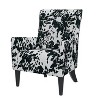 Handy Living Dakotah Flared Cow Print Armchair - 4 of 4