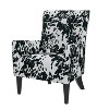 Handy Living Dakotah Flared Cow Print Armchair - image 4 of 4