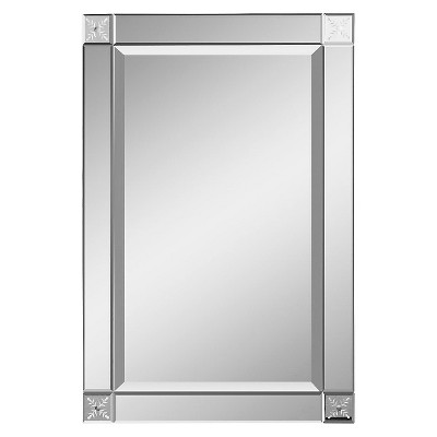 frameless wall mirror