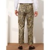 INSPIRE CHIC Men's Regular Fit Animal Printed Pants - 3 of 4