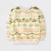 Baby Boys' Disney The Lion King Simba Faux Shearling Sweatshirt - Biege/Green - 2 of 3