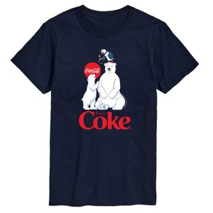 Men's - Coca Cola - Polar Bears and Puffin Short Sleeve Graphic T-Shirt - 1 of 4