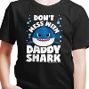Boys' - Baby Shark - Don't Mess With Dadday Shark Short Sleeve Graphic T-Shirt - 2 of 4
