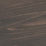 dark brown top/black base