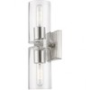 Livex Lighting Clarion 2 - Light Vanity in  Brushed Nickel - 3 of 4