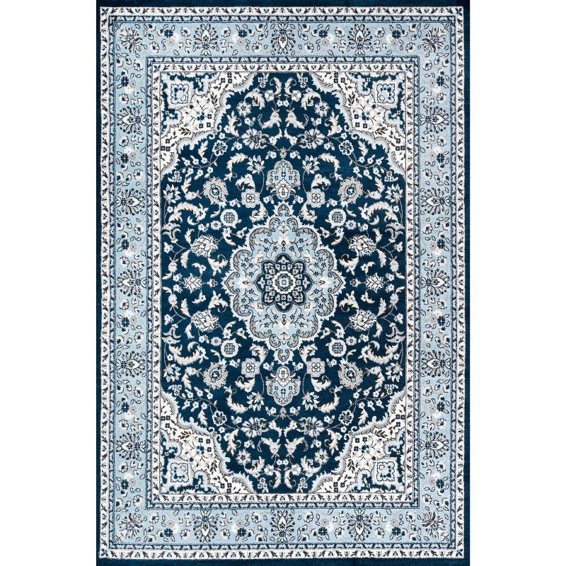 Palmette Modern Persian Floral Area Rug - JONATHAN Y, 2 of 12