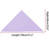 INSPIRE CHIC Women's Triangle Handmade Sailor Bow Tie for Uniform Cosplay 1 Pcs - 2 of 4