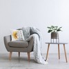 Stupell Industries Find The Sunshine Rustic Sunflower Uplifting Phrase Indoor Decorative Throw Pillow, 18 x 18 - 3 of 3