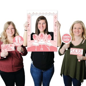 Big Dot of Happiness Tutu Cute Ballerina - Ballet Birthday Party or Baby Shower Selfie Photo Booth Picture Frame & Props - Printed on Sturdy Material - 1 of 4