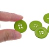 Unique Bargains Resin Craft DIY Round Flat 4-Hole Replacement Sewing Buttons 10 Pcs - 4 of 4