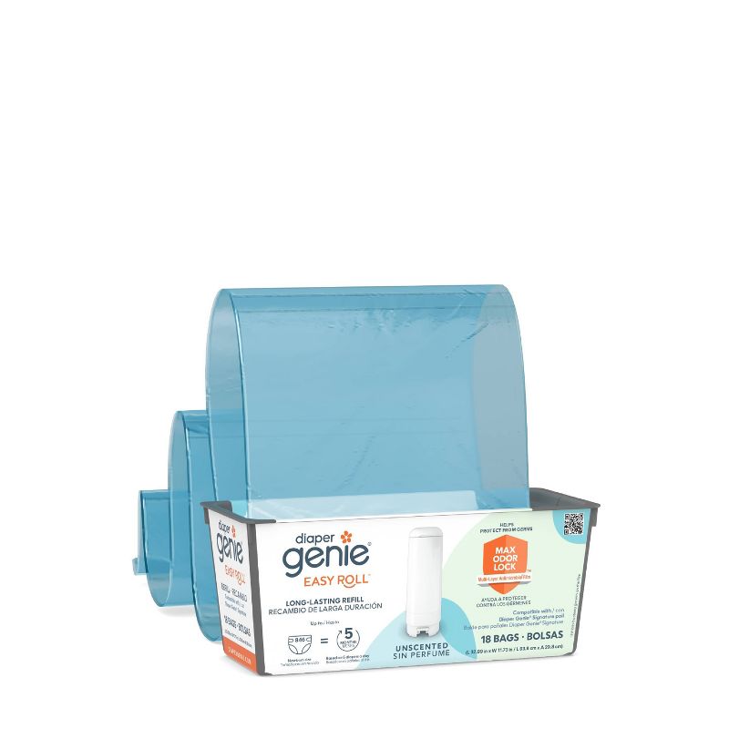 Diaper Genie Signature Pail Refill - Easy Roll, 4 of 10