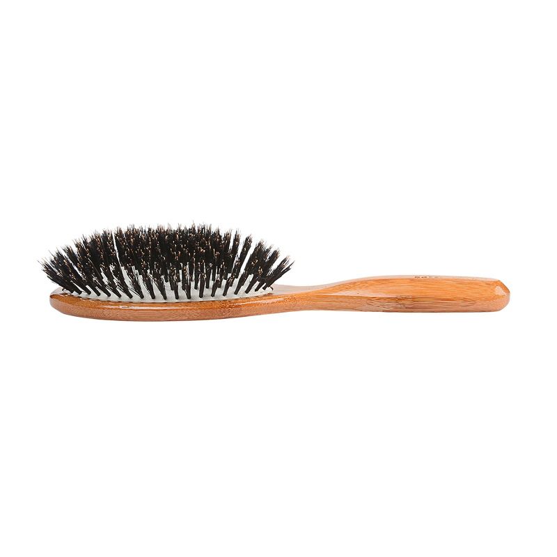 Bass Brushes Shine & Condition Hair Brush with 100% Premium Natural Bristle FIRM Pure Bamboo Handle Large Oval, 5 of 6