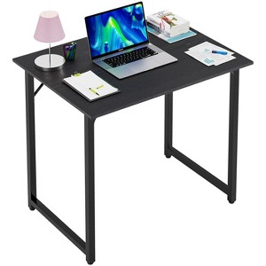 FDW Computer Desk 32/39/47 inch Length Study Writing Table, Adjustable feet, Modern Furniture for Home Office - 1 of 4