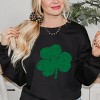 Simply Sage Market Grunge Clover Sweatshirt - 2 of 4
