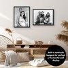 Americanflat 18x24 Poster Frame with Polished Plexiglass - Set of 2 - Streamline Collection - Thin Border Picture Frame for Wall Display - Black - 4 of 4