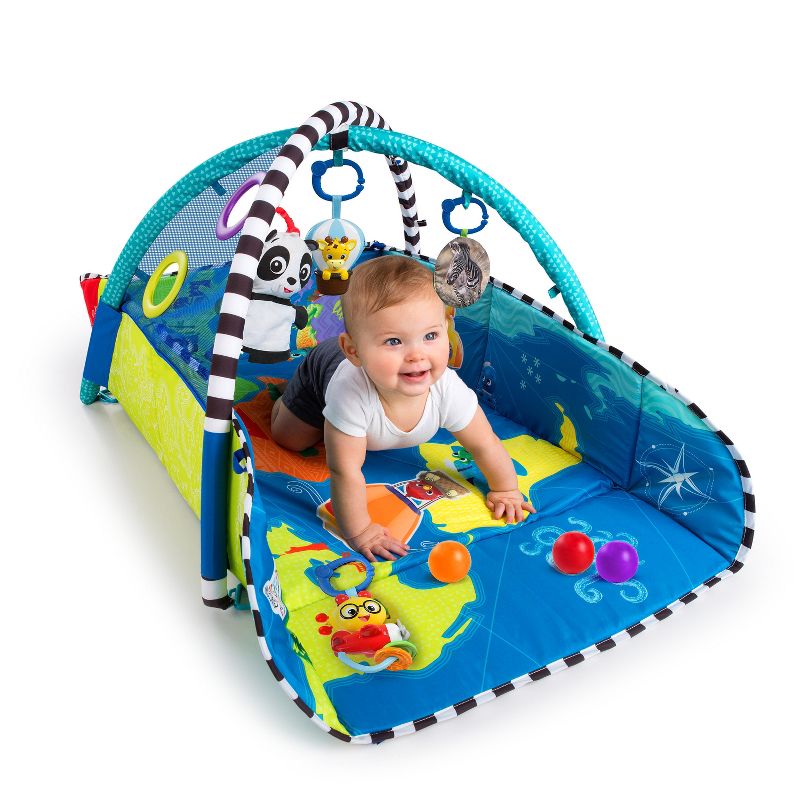 Baby Einstein Patch&#39;s 5-in-1 Activity Play Gym &#38; Ball Pit - World of Discovery, 4 of 10