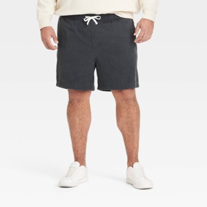 Men's Vintage 7" Elevated Washed Pull-On Shorts - Goodfellow & Co™ - 1 of 3