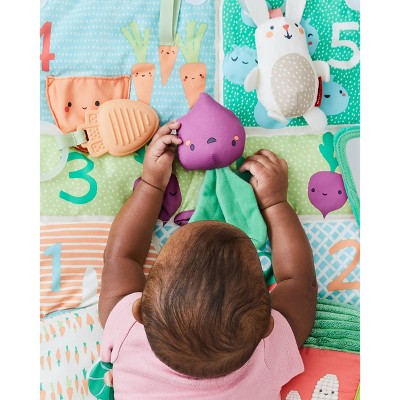 Farm-Themed Baby Tummy Time Playmat with Pillow and Toys