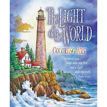 The Light of the World Coloring Art - by  Product Concept Editors (Paperback)