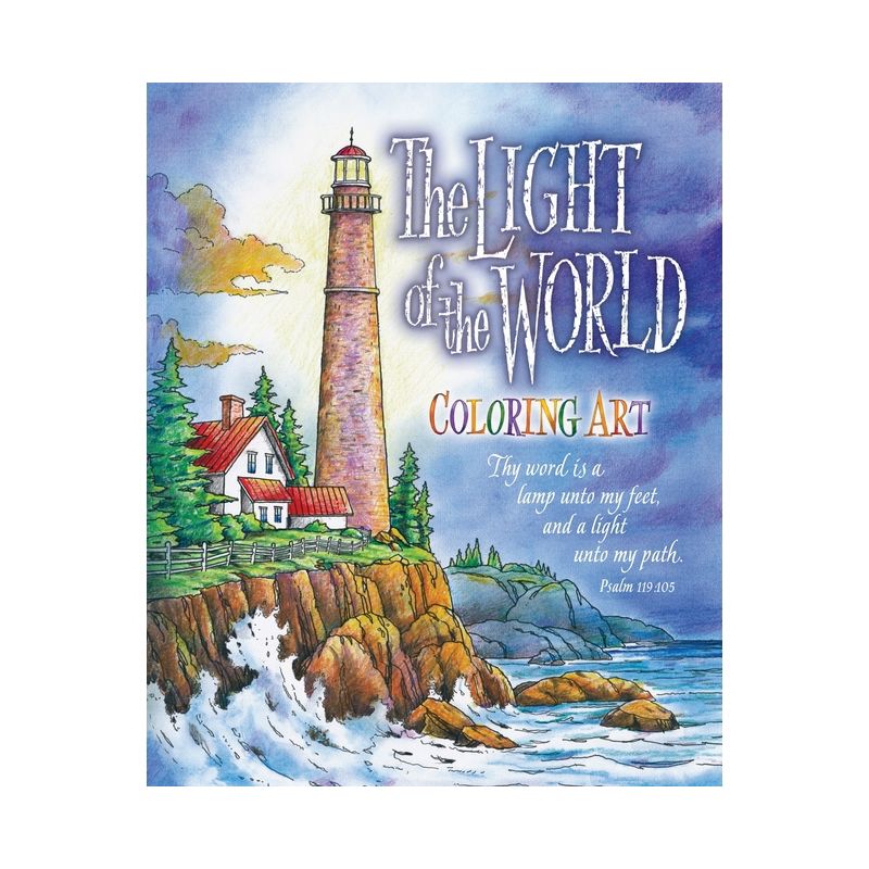 The Light of the World Coloring Art - by  Product Concept Editors (Paperback), 1 of 2