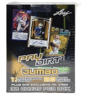 2026 Leaf Paydirt Football Hobby Jumbo Box : Target