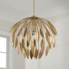 Capital Lighting Margeaux 1 - Light Pendant in  Buffed Gold - 2 of 4