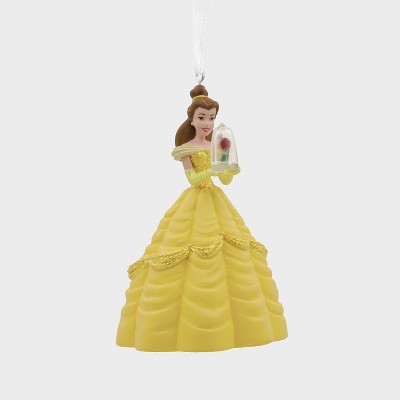 Hallmark Disney Beauty & the Beast Belle with Rose Christmas Ornament