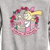Boys' - Hey Arnold! - Valentine's I Love You Graphic Long Sleeve Fleece Sweatshirt - 2 of 4