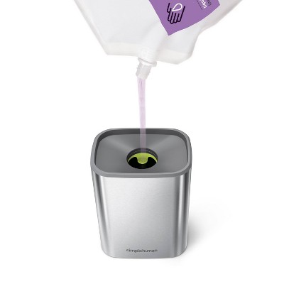 Brushed Stainless Steel Pulse Pump Soap Dispenser, 16oz