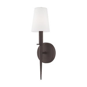 Livex Lighting Witten 1 - Light Wall Light in  Bronze - 1 of 1