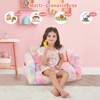 Inhand Kids Sofa, 2-in-1 Soft Toddler Couch Fold Out, Toddler Chair Comfy with Cute Designs, Convertible Sofa to Lounger for Girls and Boys - 4 of 4