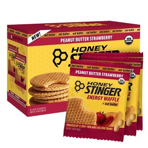 Peanut Butter Strawberry Waffle Box of 16 - 1 of 4