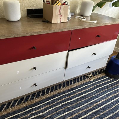 Red dresser hot sale target