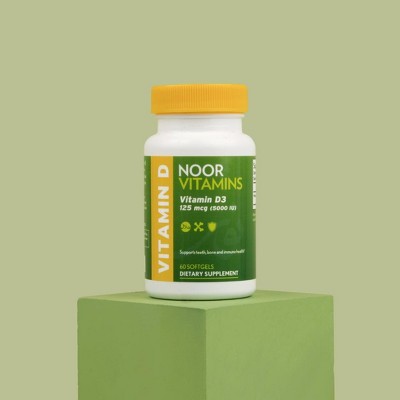 Noor Vitamins - VITAMIN D3 5000 I.U.