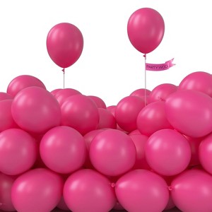 PartyWoo Balloons Hot Pink 5 Inch 120 pcs - 1 of 4