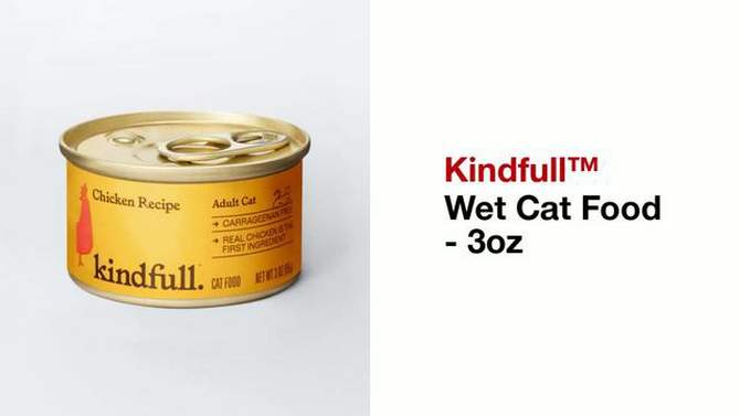 Wet Cat Food - 3oz - Kindfull™, 2 of 9, play video