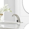 BWE Automatic Sensor Touchless Bathroom Sink Faucet With Deck Plate & Pop Up Drain - 3 of 4