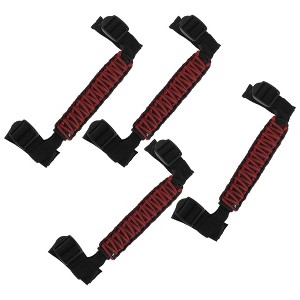 Unique Bargains Roll Bar Grab Handles for Jeep Wrangler 2024-2025 Nylon PVC 4 Pcs - 1 of 4