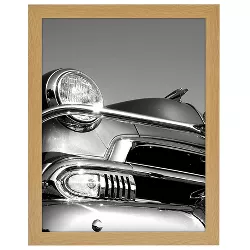 Americanflat 18x24 Poster Frame in Pine with Polished Plexiglass - Horizontal and Vertical Formats with Included Hanging Hardware