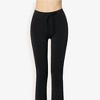Anna-Kaci Active Women's High Waist Flare Pants with Drawstring Waist - 2 of 4