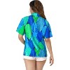 HAPPY BAY Hawaiian Shirts Womens Casual Summer Beach Party Short Sleeve TShirts Button Up Dress Tops Tee Shirts Blouses for Women - 3 of 4