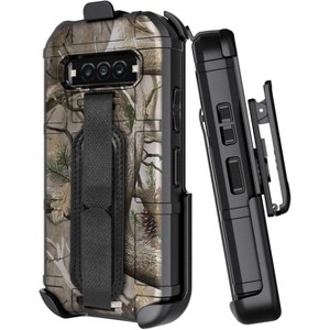 Nakedcellphone Combo for Kyocera DuraForce Pro 3 Phone - Special Ops Case and Holster Belt Clip and Hand Strap - 1 of 4