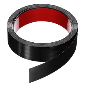 Unique Bargains Self-Adhesive Stainless Steel Mirror Finish Peel and Stick Wall Trim - 1 of 4
