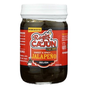 Ragin' Cajun Spicy Sweet Jalepeno Relish - 12oz - 1 of 4