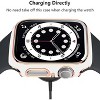 Worryfree Gadgets Bumper Case with Screen Protector for Apple Watch 38mm, White/Silver - 4 of 4