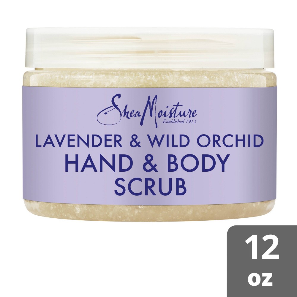 Upc 764302213055 Sheamoisture Lavender And Wild Orchid Sensitive Skin Calming Hand And Body Scrub