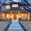 C Cattleya 2 Pack Matte Black Outdoor Wall Lights With Clear Tempered Glass - 4 of 4