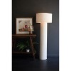 Floor Lamp 59 Inch – Boucle Fabric Shade – Decorative Home Lighting By kalalou - 2 of 4