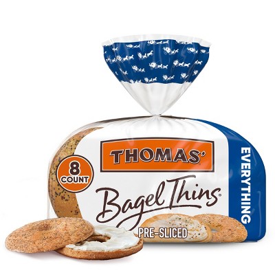 Thomas' Everything Bagel Thins - 13oz/8ct : Target