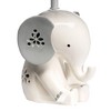 Lambs & Ivy Happy Jungle White/Grey Elephant Nursery Lamp with Shade & Bulb - 2 of 4